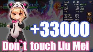 Don't touch Liu Mei, If you attack her, you'll get a hell of a counter【Summoners War RTA】