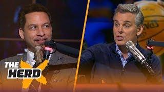 Colin Cowherd and Chris Broussard discuss their top NBA players of all-time | THE HERD