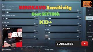 how to make best pubg mobile sensitivitiy and settings benzkavo pubg pro player 100% zero recoil