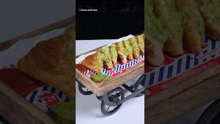 Cheese Chilli Toast In ASMR Style  #food #recipe #asmr #mukbang #foodasmr #eatingasmr #asmrsounds