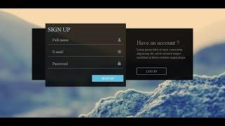 Bootstrap Signup Form Code | Signup Form Using Bootstrap | Sign up Form Using Bootstrap Source code