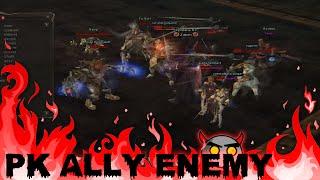 L2 Keep PK Ally ENEMY - Гоняем нубов и бомжей :)