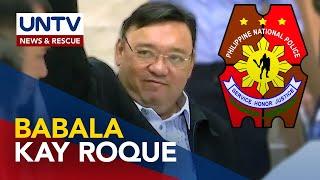 PNP, nagbabala kay Atty. Harry Roque sa tila pang-aasar sa mga awtoridad