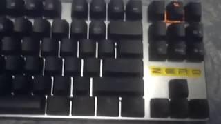 Metoo Zero Mechanical Keyboard Outemu CK Black TKL NKRO Video 2