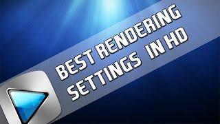 Best Render Settings for Youtube in Sony Vegas Pro 11, 12 and 13