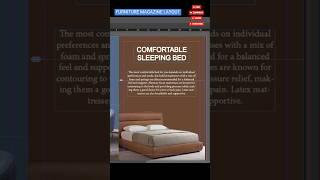 HOW TO MAKE FURNITURE MAGAZINE LAYOUT IN INDESIGN | FURNITURE MAGAZINE | MAGAZINE LAYOUT | MAGAZINE