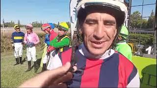 Visita de lujo en el Clásico Vendimia Copa Canal Siete: el prestigioso jockey tucumano Pedro Robles