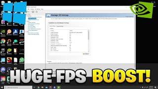 The BEST NVIDIA Control Panel Settings For Gaming & FPS - 2021 (HIGH PERFORMANCE!)