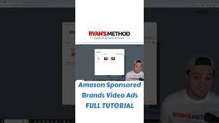 Amazon Ads - Sponsored Brands Video Ads Tutorial #shorts