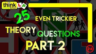 Driving Theory Test 2025: 25 Of The Hardest Theory Questions. How To Pass UK Theory Test Quiz Part 2