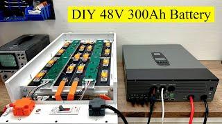 SAVE Thousands - Build your own solar energy storage! home solar battery backup