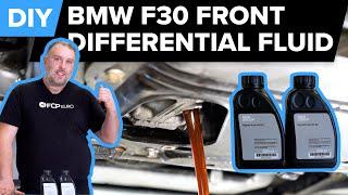 BMW F30 Front Differential Fluid Replacement DIY (BMW 328i, 335i & More)