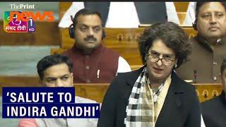 Priyanka Gandhhi Vadra raises ‘atrocities towards minorities in Bangladesh' in Lok Sabha