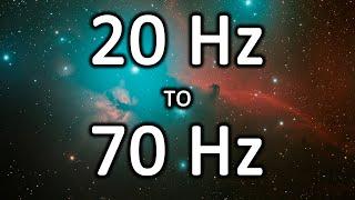 20 Hz TO 70 Hz (ULTRA BASS TEST)