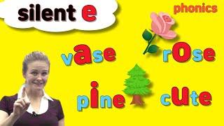 silent e | magic e | Long Vowel Sounds | Phonics