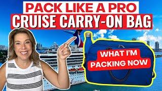 *NEW* 2024 Cruise Carry-on Must-Haves, Tips & Hacks | Pack with me! ️️