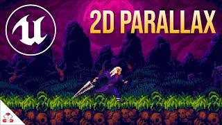 2D Parallax Scrolling Backgrounds in Unreal Engine 5  - Paper 2D Tutorial