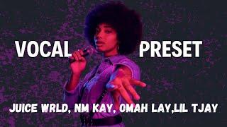 Free Vocal preset for fl studio (juice world, lil tjay, sza, drake, Omahlay e.t.c)