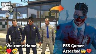 GTA 5: Franklin Back To Staff Quarter With Family️PSS Gamer Again' Attacked PS Gamester