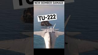 TU-222 New Bomber Burst Damage | Modern Warships #shorts