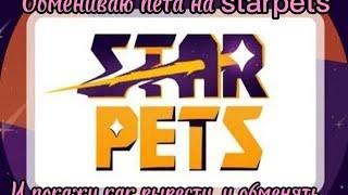 покажу как обменять пета, на starpets на телефоне