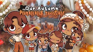 Our Autumn morning routine! ୭ ‍⬛˚. ᵎᵎ  || *with voice* ^^ || avatar world! 