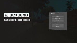 09 - Kam's 3ds Max scripts walkthrough