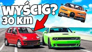 ️ PRAWDZIWE AUTA KONTRA AUTA Z BEAMNG? WYŚCIG W OKÓŁ WIELKIEJ WYSPY?