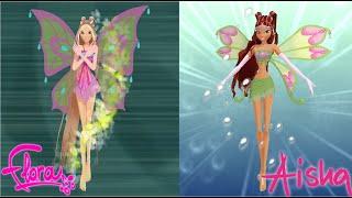 [MMD x Winx Club] Enchantix 8 Season [Flora x Aisha]