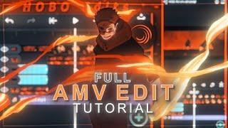 Full amv edit tutorial on alight motion (+Preset)