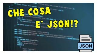 CHE COSA E' JSON? | Vita Da Founder