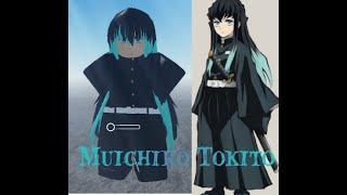 How to make MUICHIRO TOKITO in Project Slayers (Roblox)