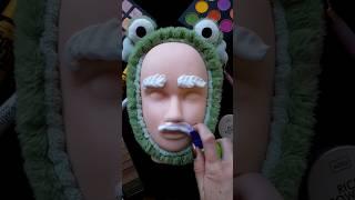 ASMR makeup on Mannequin #shorts #asmrsleep