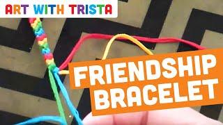 Friendship Bracelet Tutorial - Art With Trista