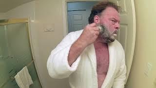 Tim Shaves Off His Beard