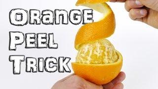 Orange Peel Trick - Life Hack