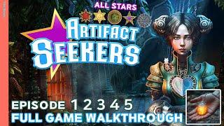 Artifact Seekers 1 2 3 4 5 Full Walkthrough | All Stars