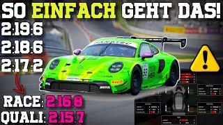 LIVE Setup GUIDE auf SPA - Step by Step Anleitung für den Porsche 992 GT3R - ACC Tutorial