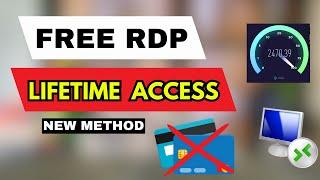 Get Free RDP for Lifetime | 100% Working Method