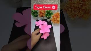 Paper Flower Tutorial | Watch full video on my YouTube channel  #viralshort#diy#craft#easycraft