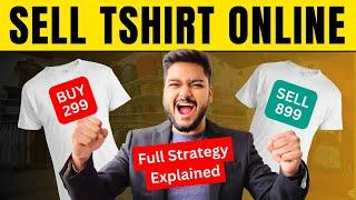 Sell Tshirt Online | Tshirt Printing Business Ideas | Social Seller Academy