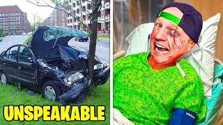 8 YouTubers Who Got in CAR CRASHES! (Unspeakable, Preston, MrBeast!)