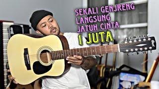 Nyoba Beli Gitar Akustik Senar 12 Murah Di Toko Online! Cuma 1 Juta! Review Cort AD810-12OP