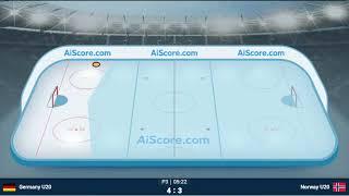 GERMANY U20 VS NORWAY U20 LIVE | IIHF WORLD JUNIOR ICE HOCKEY CHAMPIONSHIPS 2024 | LIVE SCORES