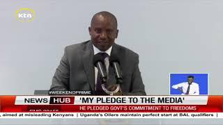 DP Kithure Kindiki meets media editors, says government is addressing media pending bills
