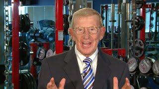 Coach Lou Holtz on the Dominican Friars