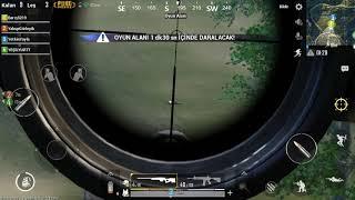 PUBG MOBİLE!! Sniper şov