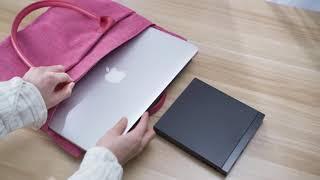 ROOFULL ‎A41-SU External CD DVD +/-RW Drive with SD Card Reader + USB Ports