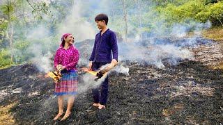 How to grow green vegetables on the mountain manually by ancient Vietnamese people | Hoàng Thị Mai