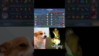 Poor Lesley  #mobilelegendsbangbang #mlbb #mlbbfunnymomments #fyp #lesley #mlbblesley #funny #meme